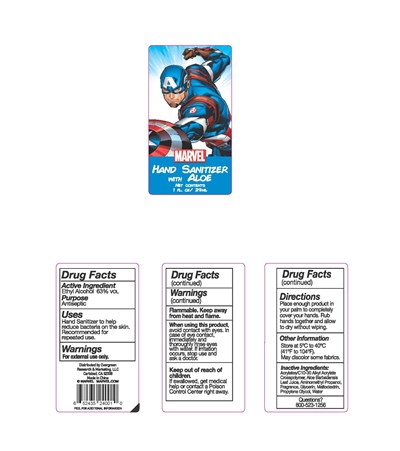 Image Of Bottle Label (Marvel American Captain)